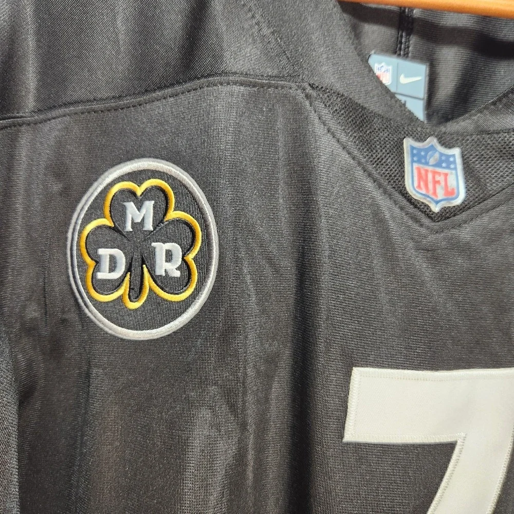 Nike Ben Roethlisberger Pittsburgh Steelers Jersey Size 2XL Black #7 Football